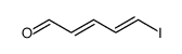 5-iodopenta-2,4-dienal结构式