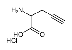 2-氨基戊-4-烯酸盐酸盐结构式