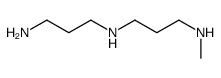 N-(3-aminopropyl)-N'-methylpropane-1,3-diamine Structure