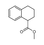 Methyl 1,2,3,4-tetrahydronaphthalene-1-carboxylate结构式