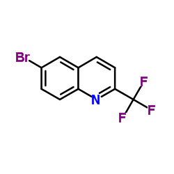 6-Bromo-2-trifluoromethylquinoline Structure