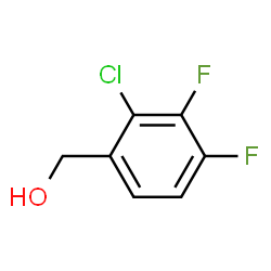 (2-氯-3,4-二氟苯基)甲醇结构式
