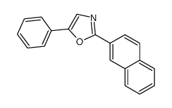 2-naphthalen-2-yl-5-phenyl-1,3-oxazole结构式