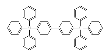 4,4'-二(三苯基甲硅烷基)-联苯结构式