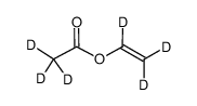 醋酸乙烯酯-D6结构式