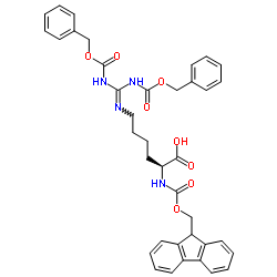 FMOC-HOMOARG(Z)2-OH structure
