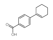 4-(1-cyclohexenyl)benzoic acid结构式