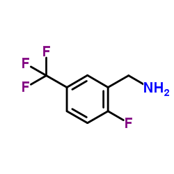2-Fluoro-5-(trifluoromethyl)benzylamine Structure