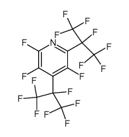 perfluoro-2,4-di-isopropylpyridine Structure