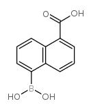 5-硼酸基-1-萘甲酸结构式