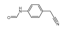 4-(N-formylamino) benzyl cyanide结构式