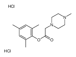 (2,4,6-trimethylphenyl) 2-(4-methylpiperazin-1-yl)acetate,dihydrochloride结构式