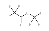 1,2,2,2-四氟乙基三氟甲醚结构式
