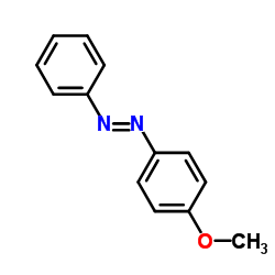 4-甲氧基偶氮苯结构式