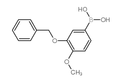 (3-(苄氧基)-4-甲氧基苯基)硼酸结构式