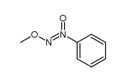 N-Phenyl-N'-methoxydiazene N-oxide结构式