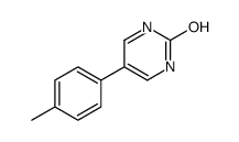 5-(4-methylphenyl)-1H-pyrimidin-2-one结构式