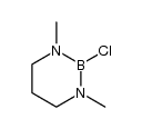 2-chloro-1,3-dimethyl-1,3-diaza-2-borinane结构式