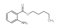 Benzoic acid, 2-amino-,pentyl ester Structure
