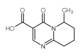 3-Carboxy-6-methyl-6,7,8,9-tetrahydro-4H-pyrido[1,2-a]pyrimidin-4-one Structure