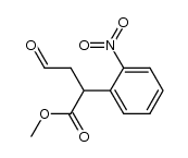 methyl 2-(2-nitrophenyl)-4-oxobutanoate Structure