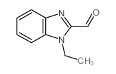 1-乙基-1H-苯并咪唑-2-甲醛结构式