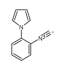 1-(2-isocyanophenyl)pyrrole结构式