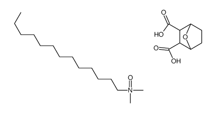 N,N-dimethyltridecan-1-amine oxide,7-oxabicyclo[2.2.1]heptane-2,3-dicarboxylic acid Structure