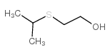 2-(异丙基硫基)乙醇结构式