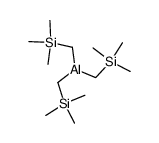 tris((trimethylsilyl)methyl)aluminium Structure