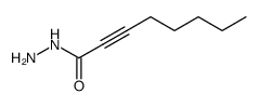 2-octynoic acid hydrazide Structure