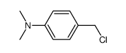 4-(dimethylamino)-1-(chloromethyl)-benzene结构式