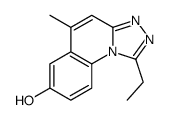 1-Ethyl-5-methyl[1,2,4]triazolo[4,3-a]quinolin-7-ol Structure
