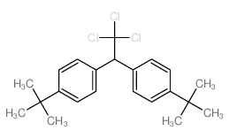 1-tert-butyl-4-[2,2,2-trichloro-1-(4-tert-butylphenyl)ethyl]benzene Structure
