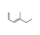 (3E)-4-methylhexa-1,3-diene Structure