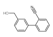 2-[3-(hydroxymethyl)phenyl]benzonitrile Structure