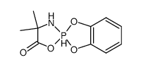 4',4'-dimethyl-2λ5-spiro[benzo[1,3,2]dioxaphosphole-2,2'-[1,3,2]oxazaphospholidin]-5'-one Structure