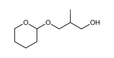 2-methyl-3-(oxan-2-yloxy)propan-1-ol结构式