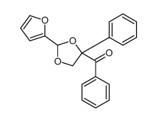 [2-(furan-2-yl)-4-phenyl-1,3-dioxolan-4-yl]-phenylmethanone Structure