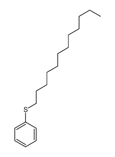 dodecylsulfanylbenzene结构式