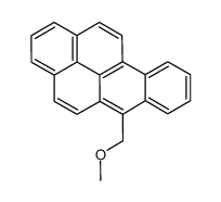 6-(methoxymethyl)benzo[a]pyrene结构式