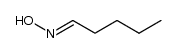 n-pentanaldehyde oxime结构式
