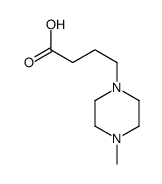4-(4-甲基-1-哌嗪基)丁酸结构式