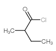 Butanoyl chloride, 2-methyl- Structure
