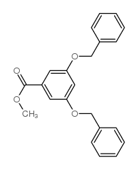 3,5-二苄氧基苯甲酸甲酯结构式