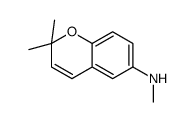 N,2,2-trimethylchromen-6-amine Structure