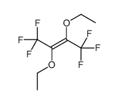2,3-diethoxy-1,1,1,4,4,4-hexafluorobut-2-ene结构式