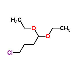 4-氯丁醛二乙基乙缩醛结构式