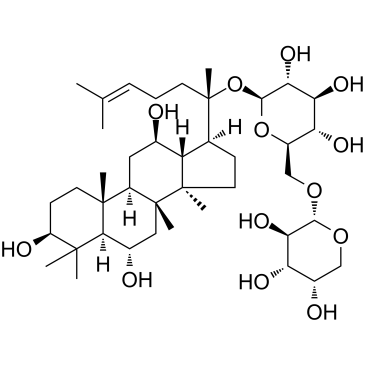 Ginsenoside F3 structure