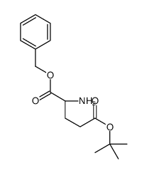 L-Glutamic acid, 5-(1,1-dimethylethyl) 1-(phenylmethyl) ester structure